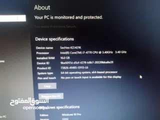 7 Pc I7 For Sell With Screen , all wires   mouse & keyboard