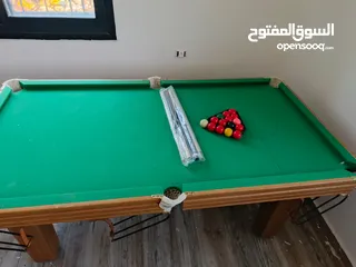  2 طاوله بلياردو وسنوكر جديده وليست مستعمله