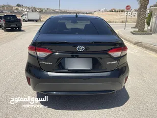  5 تويوتا كورولا هايبرد  2020