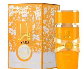  6 عطر يارا توس البرتقالي للنساء من لطافة  نسائي  حجم 100 مل من دار عطور لطافه الإماراتية