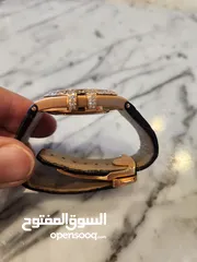  6 ساعة اوميغا اورجينال ذهب روز و الماس