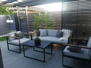 17 طقم حديد شيك جدا للحدائق و الأماكن الخارجية