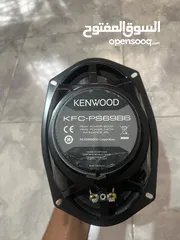  2 سماعات Kenwood 600w