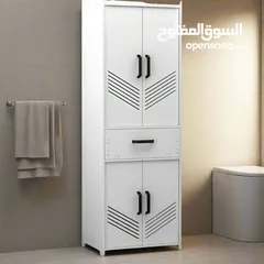  1 دولاب حمام PVC خزانتين ودرج  اطلبه الان قبل نفاذ الكميه