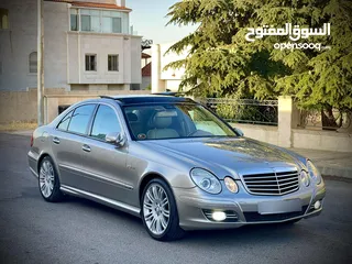  12 مرسيدس e200 موديل 2008 فحص كامل فل كامل اعلا المواصفات مميزة جدا بنظافتها