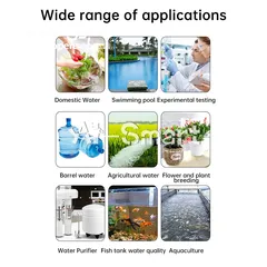  10 Water Quality Detection Pen Household Drinking Water TDS / EC / TEMP Test Meter - 20 JD