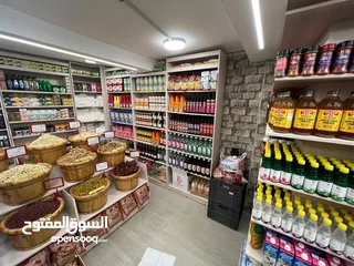  5 ديكور محل عطارة وماكينة قهوة شبه جديدة