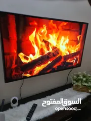  2 شاشه سامسونج 55 انش صناعه امريكيه سمارت 4K