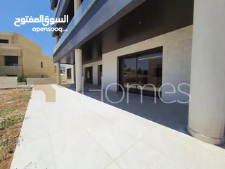  2 شقة طابقية مع حديقة للبيع في طريق المطار بمساحة بناء 400م