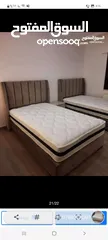  2 تخوت مفرد شباب قياس 190×90 كفاله 5سنوات سنوات خشب لامنيت 18م بدون فرشه