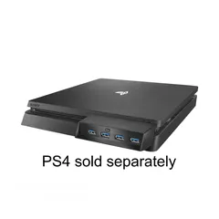  4 4-Port USB Hub for PS4 Pro/Slim محور USB بـ 4 منافذ لجهاز PS4 Pro/Slim