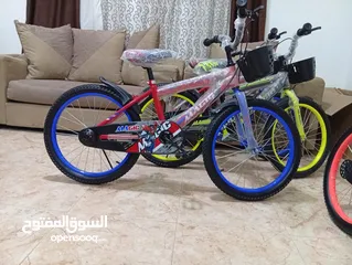 7 بسكليتات قياس 20 و24  و26
