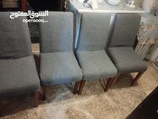  13 اثاث ايكيا بحالة ممتازة   شبه جديد  كورنرات  كنب  كراسي سفره