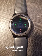  6 samsung gear s3 frontier مستعملة بحاله جيده جداً