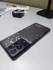  3 لون شفاف Galaxy S21 Ultra 5G معالج Snapdragon  90 معاه قلم فريم جهاز بالصلاة على النبي