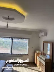  13 شقة طابقية للايجار الياسمين ربوة عبدون طابق ارضي مساحة 240م