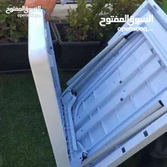 1 طاولات طعام خارجية وداخلية طوي