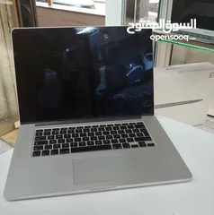  6 MacBook Pro 15 Retina 2012 i7 16GB Ram 256GB SSD لابتوب ابل