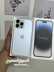  2 ايفون 14 برو ماكس بحالة الجديد وارد شرق اوسط  ذاكرة 512 جيجا بطارية 91