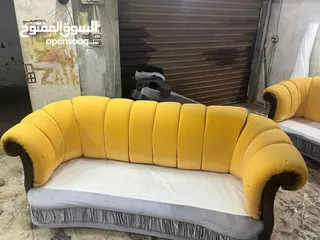  2 بدّك كنب يغيّر شكل بيتك؟ إحنا وجهتك!  كنب مودرن، خامات فخمة، ألوان بتلبق لكل زاوية! والأحلى؟ عندك
