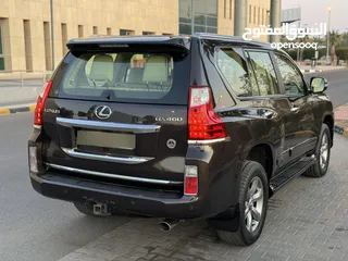  4 لكزس GX460 صبغ الوكاله بحاله الوكاله 2013