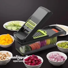  3 مبشرة_قطاعه_الخضار_اليدويه قطاعة_كاملة_متكاملة_لبشر_الخضار بأشكال مختلفة  لتقطيع شرائح مدورة أو كران