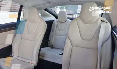  4 2017 Tesla Model X75 D  فحص كامل وارد الوكاله 6 مقاعد