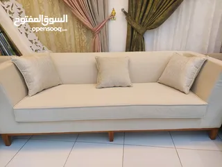  8 Special offer new 6th seater sofa without delivery  piece 155 rial
