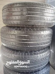  4 255/70R16 rim's plus tyre's good condition with warranty