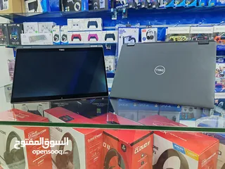  1 لابتوب ديل شاشة touch لمس بحالة الوكالة