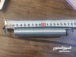  5 زنبركات ترامبولين 16.50 سم مستورد ومتوفر كافة قطع غيار ترامبولين وسوفت بلي