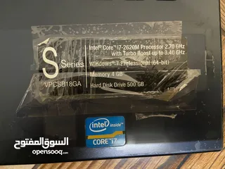  7 لابتوب سوني فايو core i7