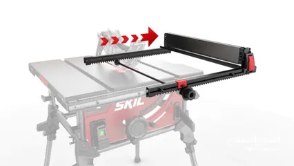  4 منشار طاولة SKIL مقاس 10 بوصات (254 مم) بقوة 2000 وات مع أرجل قابلة للطي