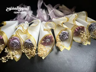  12 باقات وتوزيعات من الشمع تضيء مناسباتك مشكاة   هدايا وتوزيعات من القلب بتصميم مميز  مشكاة