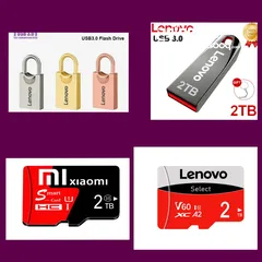  1 فلاش ومومري كارد شاومي لونوفو2تيراFlash memory card Xiaomi Lenovo 2TB
