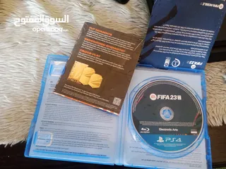  6 FIFA 23 سي دي فيفا 23 للبلاستيشن 4 بحالة جيدة جدا