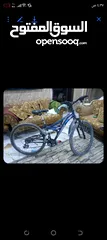  1 بسكليت 26  اصنوبورصات اماميه خلفيه غيارات بريك خلفي لا يحتاج لاي اشي