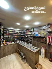  6 محل اراجيل للبيع