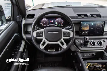  21 Land Rover Defender 2024 Hse  Black Edition Plug in hybrid   السيارة وارد و كفالة الشركة