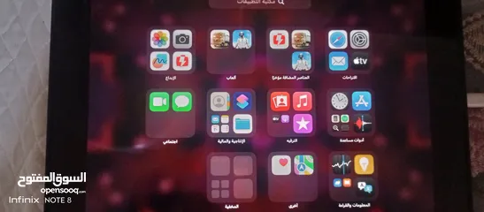  6 ايباد ابل 9 كامل اغراضو يوجد باك والزقه
