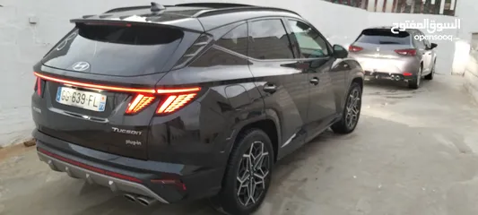  6 توسان هايبرد 2023Plug-In Hyprid N line هونداي توسان فل الفل