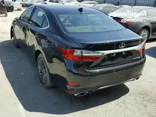  19 لكزس ES350 لون أسود دخاني