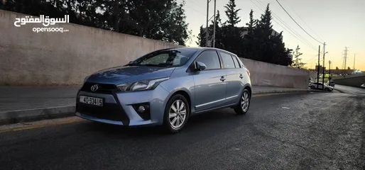  13 Toyota Yaris 2015 Hatchback  تويوتا يارس 2015 هاتش باك- بنزين