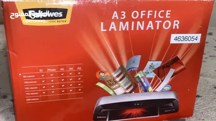  3 Fellowes Neptune 3 A3 – ماكينة تغليف حراري