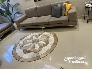  26 سجاد جلد بقر طبيعي  مستورد