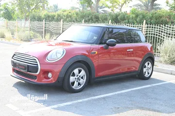  3 0% DP - FIRST OWNER - MINI COOPER 1.5TURBO - AGENCY MAINTAINED - GCC SPECS - MINT CONDITION