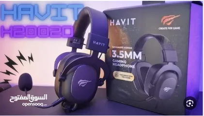  8 سماعات HAVIT الاصلية فقط ب 50 دينار بدل من 60 دينار