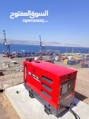  1 مولد اسباني 20kVA صامت بمحرك ياباني 3 فاز كفالة 5 سنوات