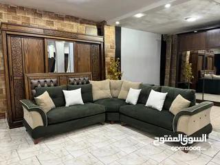  1 طقم كنب للبيع بسعر مغري