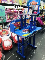  9 السعر شامل التوصيل داخل عمان عرض خاص على مكتب الدراسة للاطفال مع مقعد فقط من island toys